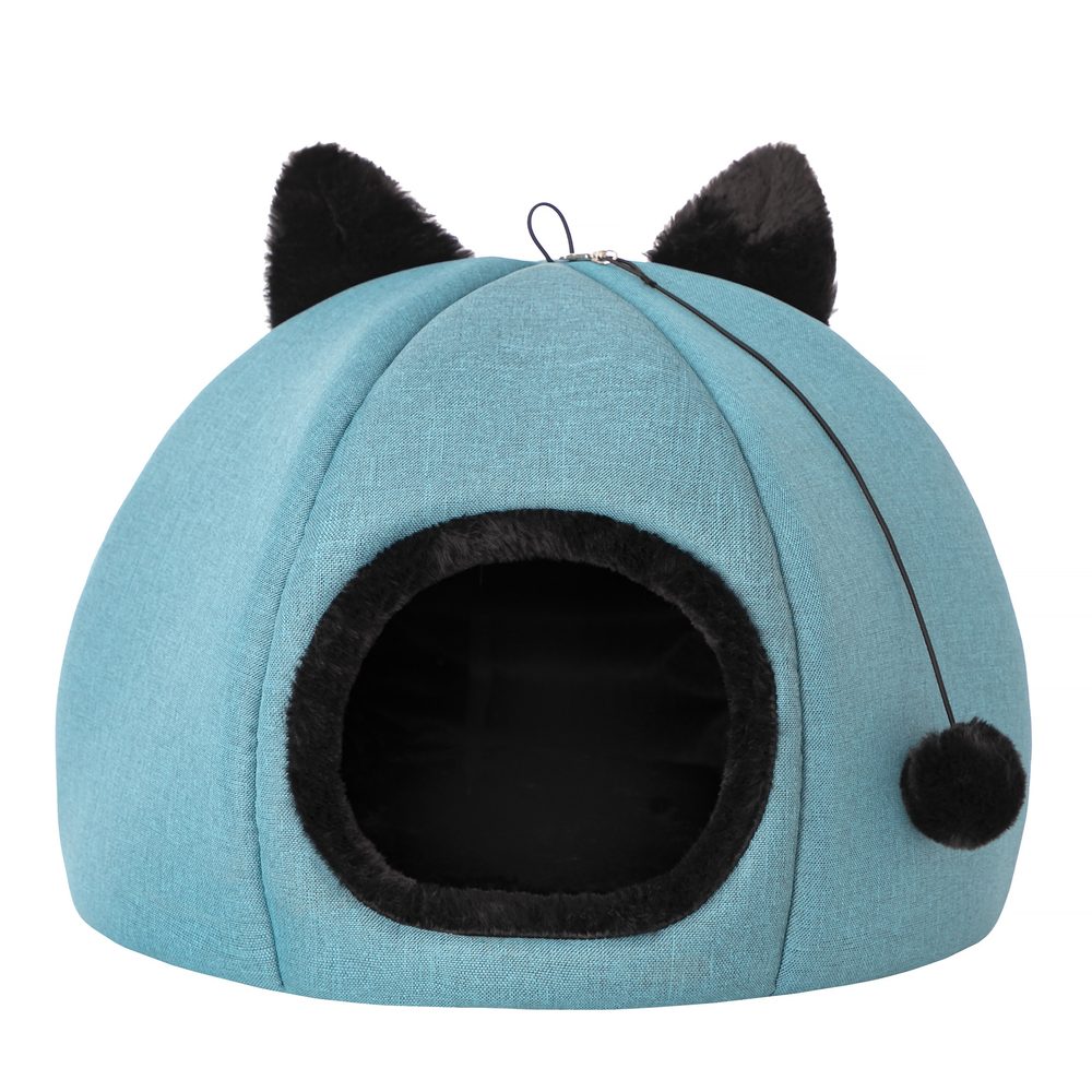 Reedog Kitty Head Blue Iglu pre mačky