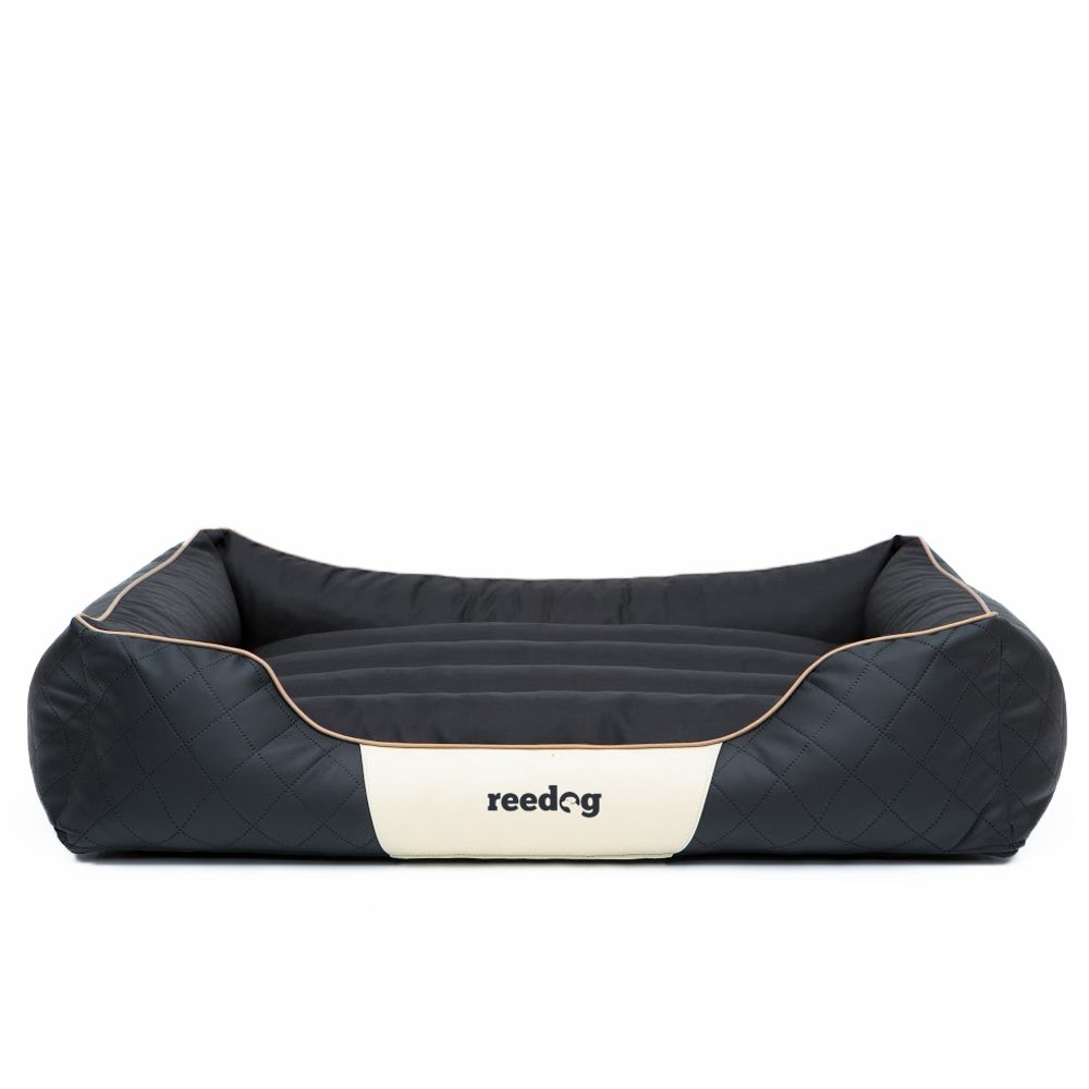 BAZAR - Pelíšek pro psa Reedog Black & Beige Tommy 3XL - Zánovní