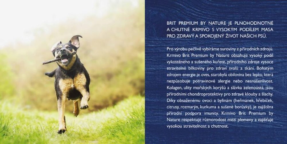 Brit Premium by Nature Adult M 1 kg (obrázek 6)