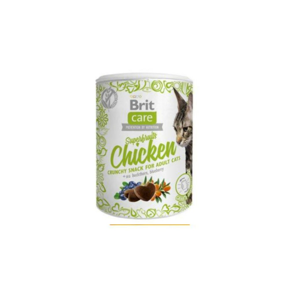 Brit Care Cat Snack Superfruits Chicken 100g