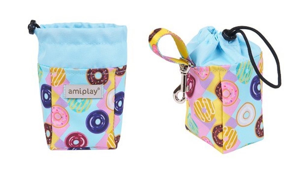 Amiplay Pytlík na pamlsky BeHappy Donut v Reedog.cz