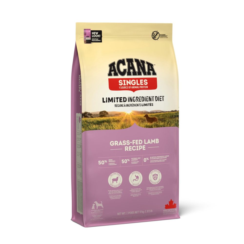 Acana Dog Grass-Fed Lamb Singles 17 kg