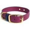 Halsband Bura Bordeaux-Marineblau