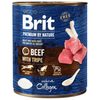Brit konzerva Premium by Nature Beef & Tripes 800 g