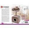 Árbol rascador para gatos Flamingo Oscar Taupe