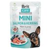 Brit Care Dog Frischebeutel Mini Sterilised Salmon & Herring fillets 85 g
