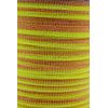 Electric fence cord, 10 mm diameter, yellow-orange