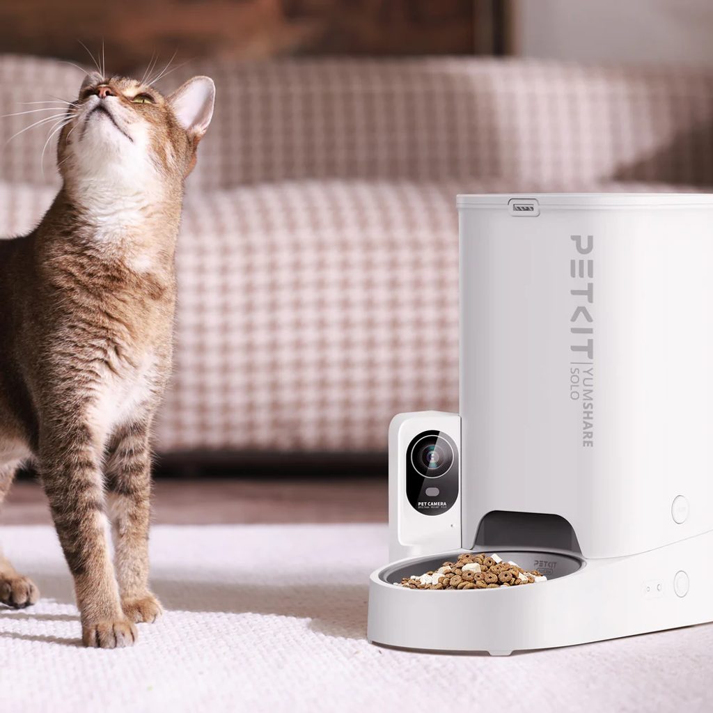 Petkit YumShare Solo dispenser for cats and small dogs with camera 3l Dog food dispensers Reedog.eu