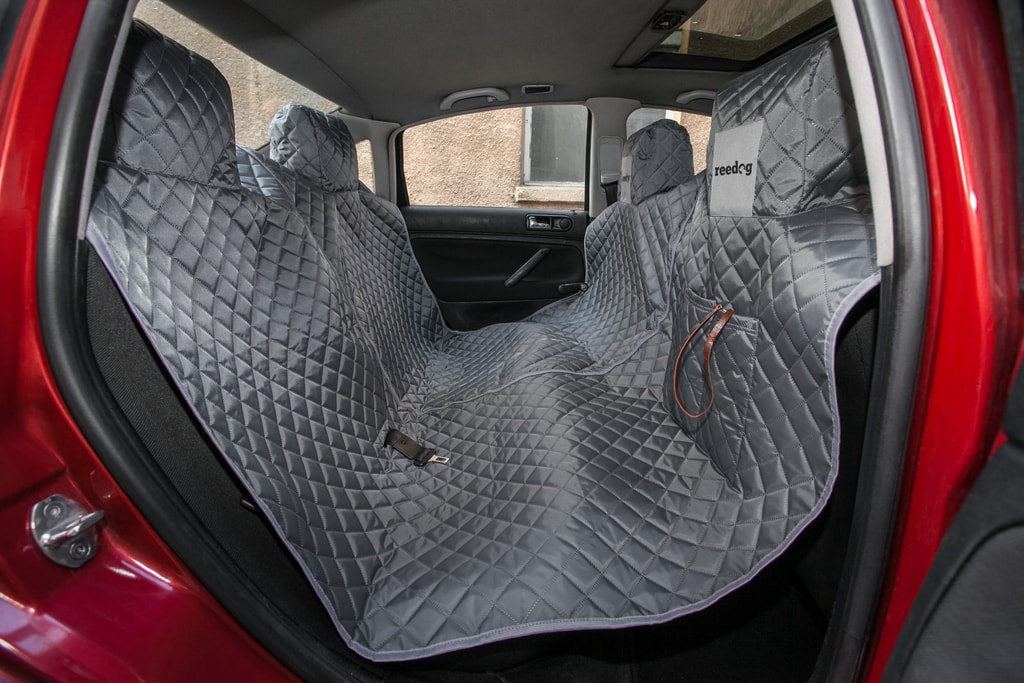 Car seat cover for dogs - gray - Car covers - Reedog.eu