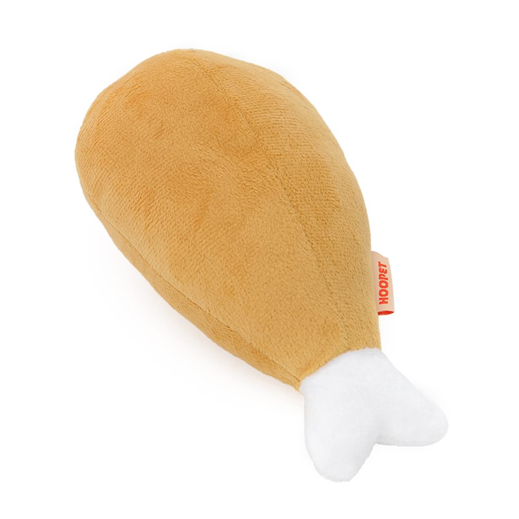 Chicken Leg, Squeaky Plush Toy, 20 Cm - For Dogs