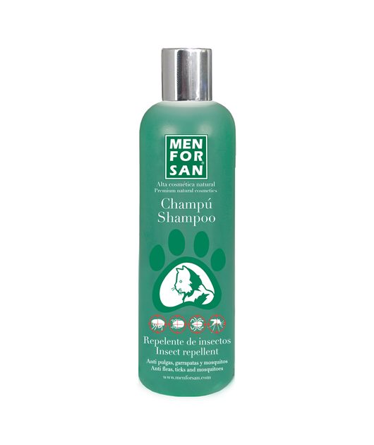 Menforsan prírodný repelentný šampón pre mačky 300ml - Antiparazitné šampóny  - Reedog.sk ®