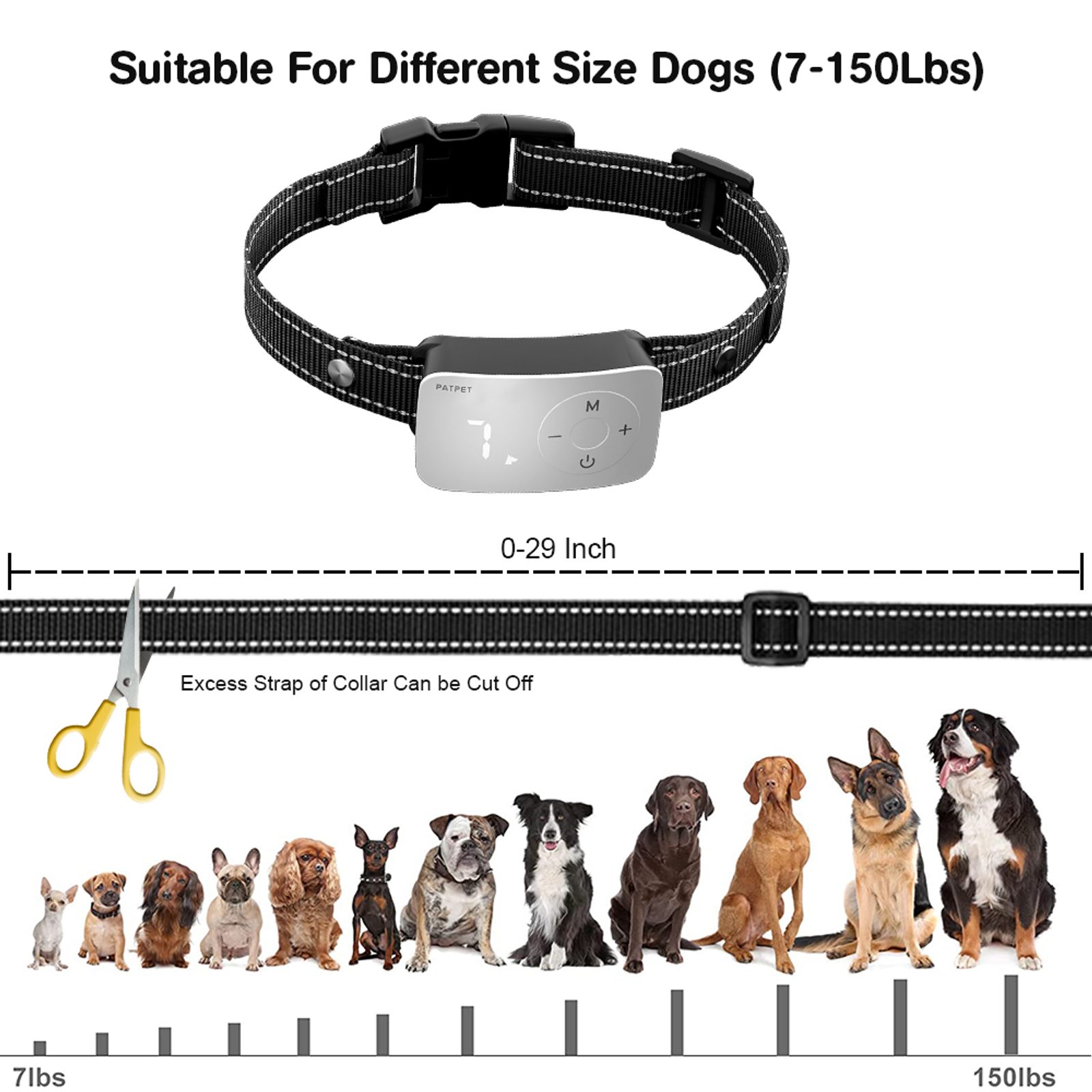 Patpet BC01 Anti-bark collars
