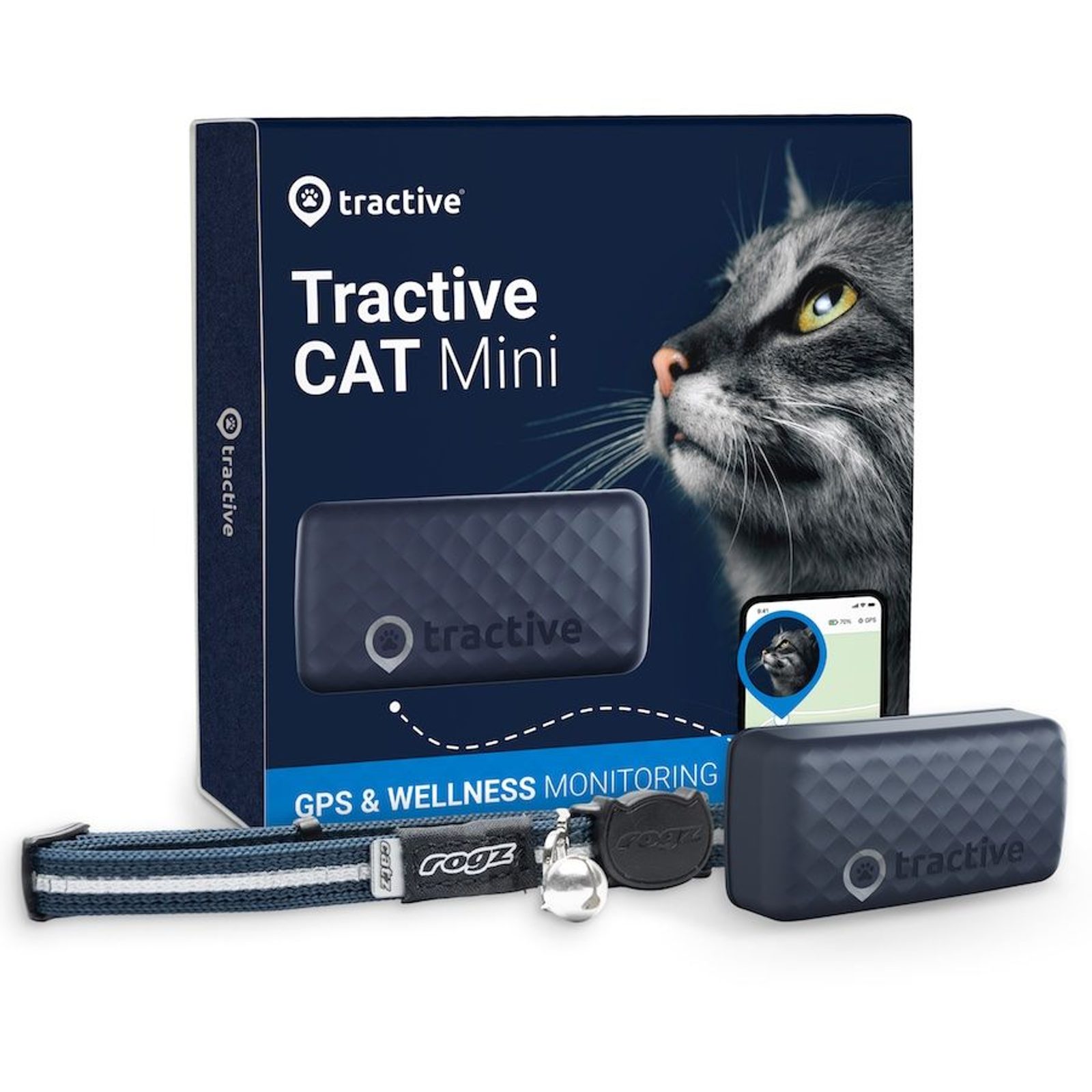 Tractive GPS CAT Mini GPS collars