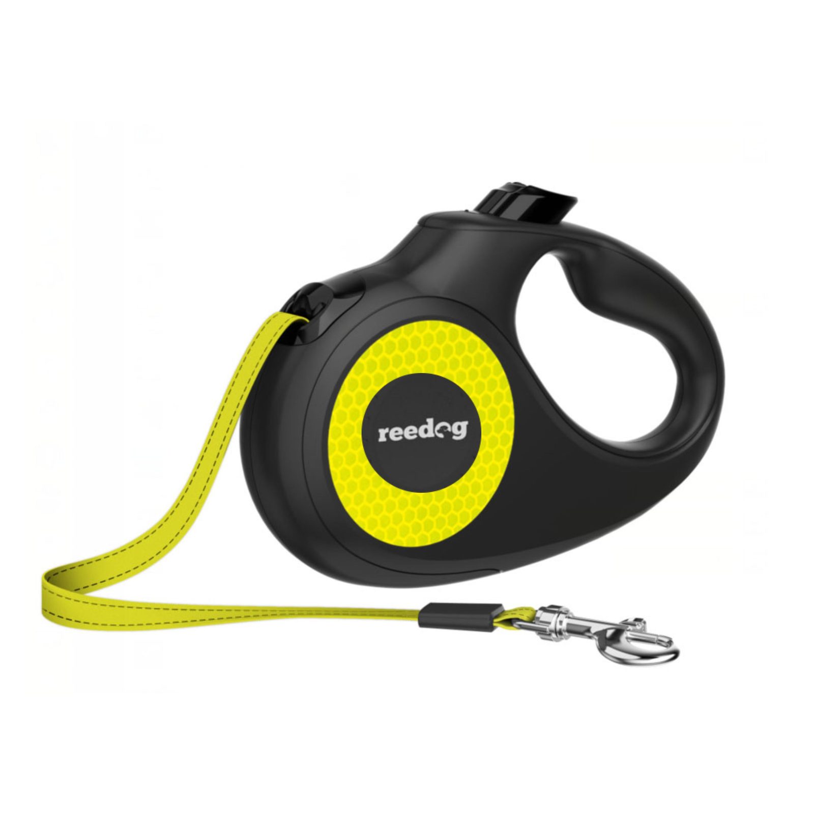 Reedog retractable dog leash XS 12kg 3m tape reflective