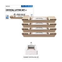 Náhradná kryštalická podstielka pre PUROBOT CRYSTAL DUO - 4 ks