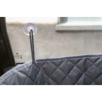 Reedog ochranný potah do auta pro psy na zip + boky - šedý