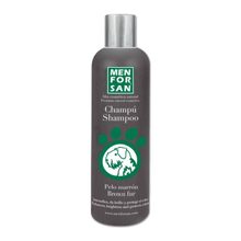 Natural shampoo Menforsan for brown color