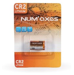Baterie Num Axes CR2 3V - Baterie pro elektronické výcvikové obojky -  Reedog.cz ®