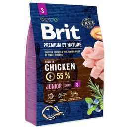 Caducidad 17.6. 2026: Brit Premium by Nature Junior S 3 kg