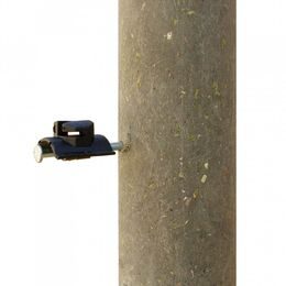Izolátor k elektrickému ohradníku, pro drát, lanko a lano do 8 mm na hřebík nebo vrut - 10 ks