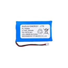 Acumulador Li-Po 3,7V-720 mAH para collar electrónico