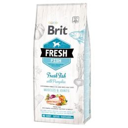 Expirace 6.8. 2026: Brit Fresh Fish & Pumpkin Adult Large Muscle & Joints 12 kg