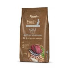Termin ważności 13.7. 2026: Fitmin Dog Purity Rice Adult Fish & Venison 12 kg