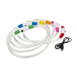 Reedog LED zgardă luminoasă reîncărcabilă pentru câini și pisici