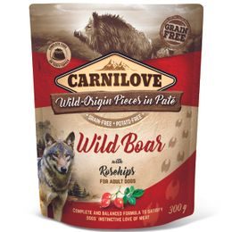 Carnilove Pouch Paté para Perros Jabalí con Escaramujo 300 g