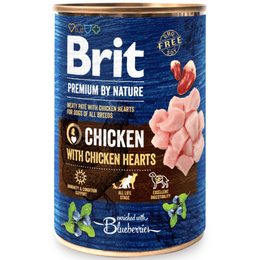 Brit Dose Premium by Nature Chicken & Hearts 800 g