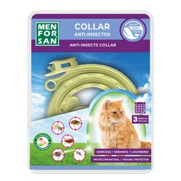 Menforsan natural anti-parasite collar for cats, 33 cm