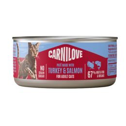 Carnilove Cat Can Paté Turkey & Salmon 100 g
