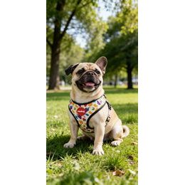 Amiplay Kšíry pro kočku s vodítkem BeHappyCat Banana