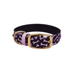 Collar Bura negro con huesitos