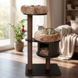 Flamingo Kratzbaum Raisa 1 Braun & Grau