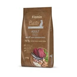 Termin ważności 9.3. 2026: Fitmin Dog Purity Rice Adult Fish & Venison 2 kg