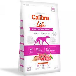Caducidad 7.8. 2026: Calibra Dog Life Adult Large Breed Lamb 2,5 kg