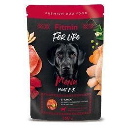 Fitmin Dog For Life Menu Meat Mix kapsička 350 g