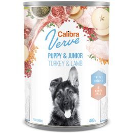 Calibra Dog Verve Dose GF Junior Turkey & Lamb 400 g