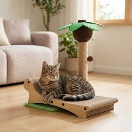 Flamingo Kratzbaum Raisa 1 Braun & Grau