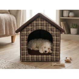 Domeček pro psa Reedog Brown Strips