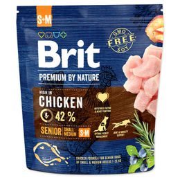 Data ważności do 28.5. 2026: Brit Premium by Nature Senior S+M 1 kg