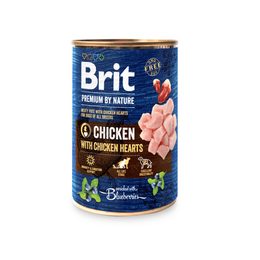 Brit Conservă Premium by Nature Pui & Inimi 400 g