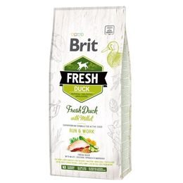 Caducidad 4.8. 2026: Brit Fresh Duck & Millet Adult Run & Work 12 kg