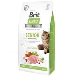 MHD 20.06.2026: Brit Care Cat Grain-Free Senior Weight Control 7 kg