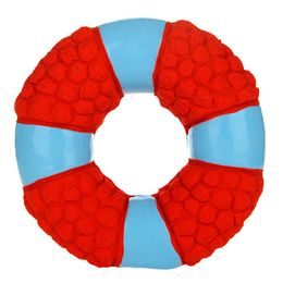 Reedog ring red, latexová pískací hračka, 11 cm