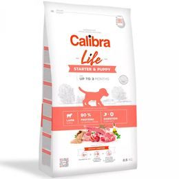 Caduca el 21.8. 2026: Calibra Dog Life Starter & Puppy Lamb 2,5 kg