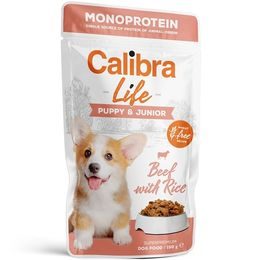 Calibra Dog Life Pouch Puppy & Junior Beef 150 g