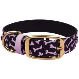 Collar Bura negro con huesitos