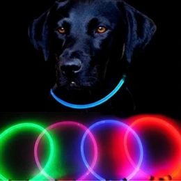 Glow collars for dogs and cats